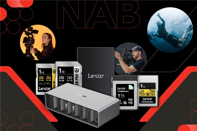 Lexar雷克沙闪耀NAB Show 2024新品引领音视频新体验