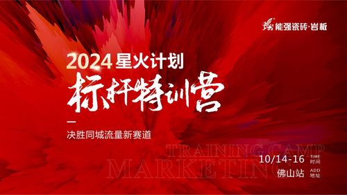 决胜同城流量新赛道丨能强瓷砖2024 星火计划标杆特训营圆满收官！