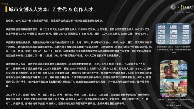 2024中国AIGC文创产业指数：解锁政策、产业、城市与创新的多元联动(图17)