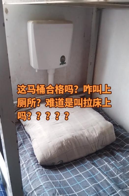 九游app：中学宿舍床下是蹲便器、床头是冲水箱？多方回应