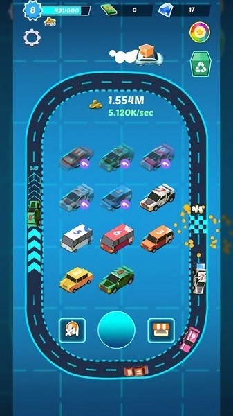 赛车管理员手游(Racing Club： Drag to Race)(图1)