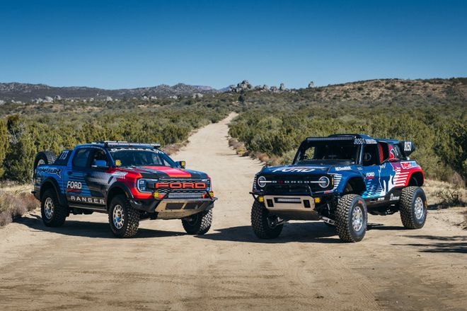 2024 Baja 1000赛事福特烈马DR与游骑侠猛禽双组别称王