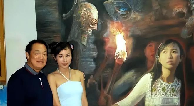 四川61岁画家让女儿当人体模特妻子在旁边欣赏获奖无数引争议(图9)