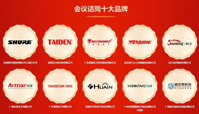 九游app：DAV01重磅揭晓“2024年度会议话筒十大品牌”获奖名单！(图2)