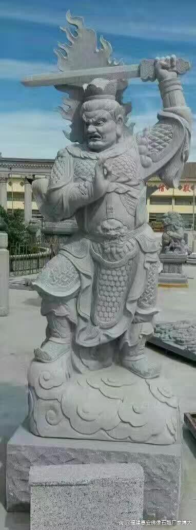 石雕哼哈二将在桥梁中的应用案例(图1)