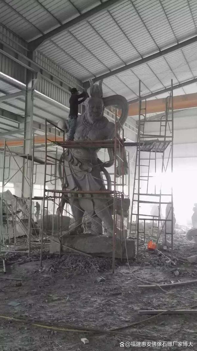 石雕哼哈二将在桥梁中的应用案例(图4)