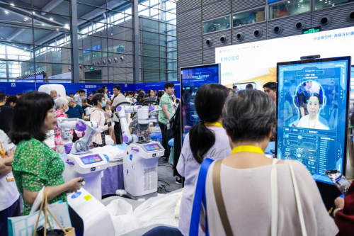 九游体育：2025深圳国际智慧养老产业博览会暨“兴业银行杯”首届深圳康养机器人大赛启幕(图2)