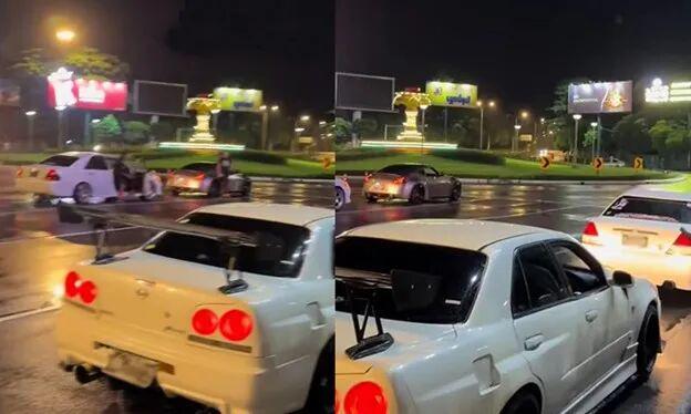 仰光深夜街头：醉酒赛车成扰民“顽疾”