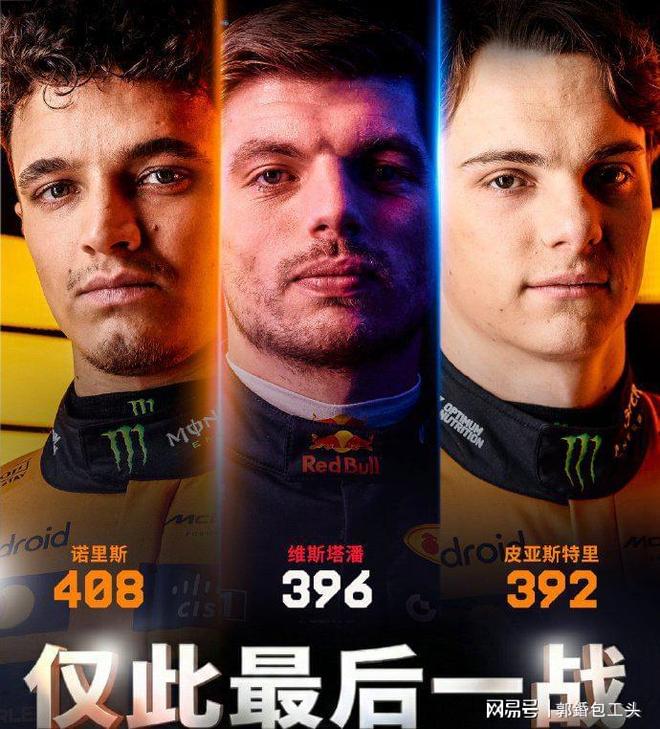 九游体育：阿布扎比极致死磕：三强争霸搅局者与木瓜规则影响冠军(图7)