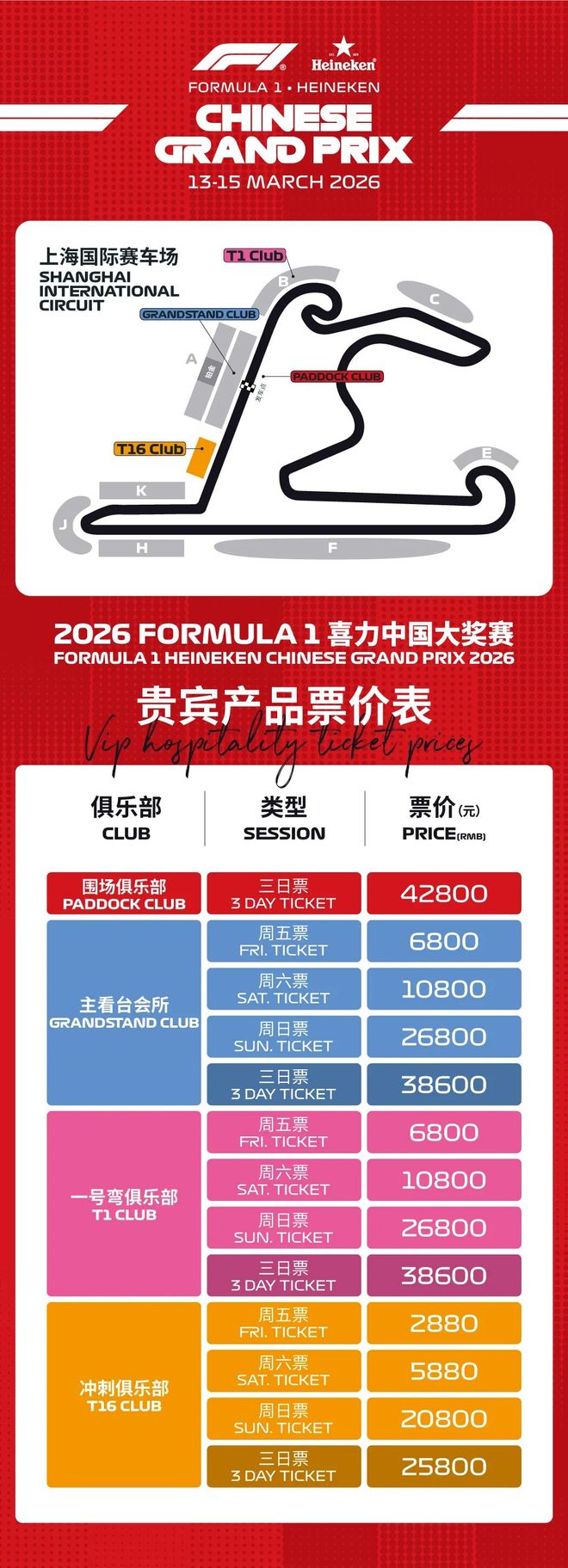 本周四开售！F1首场冲刺赛落地嘉定！(图8)