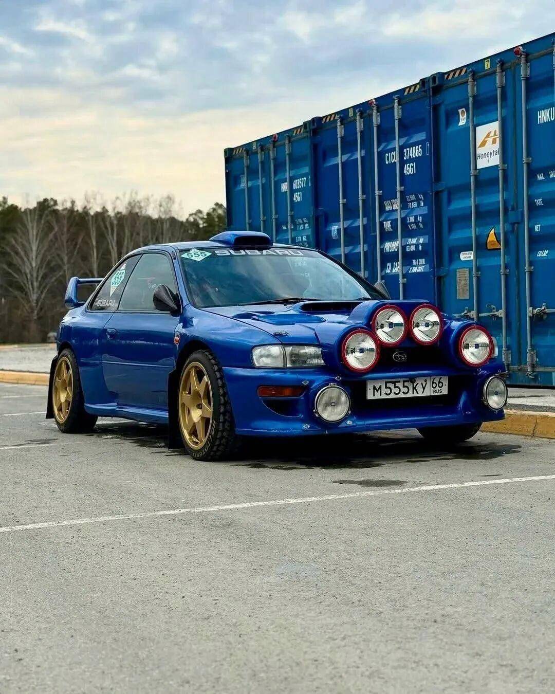 拉力化改装斯巴鲁22B