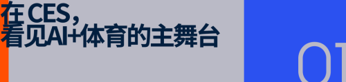 在CES窥见AI与体育的未来