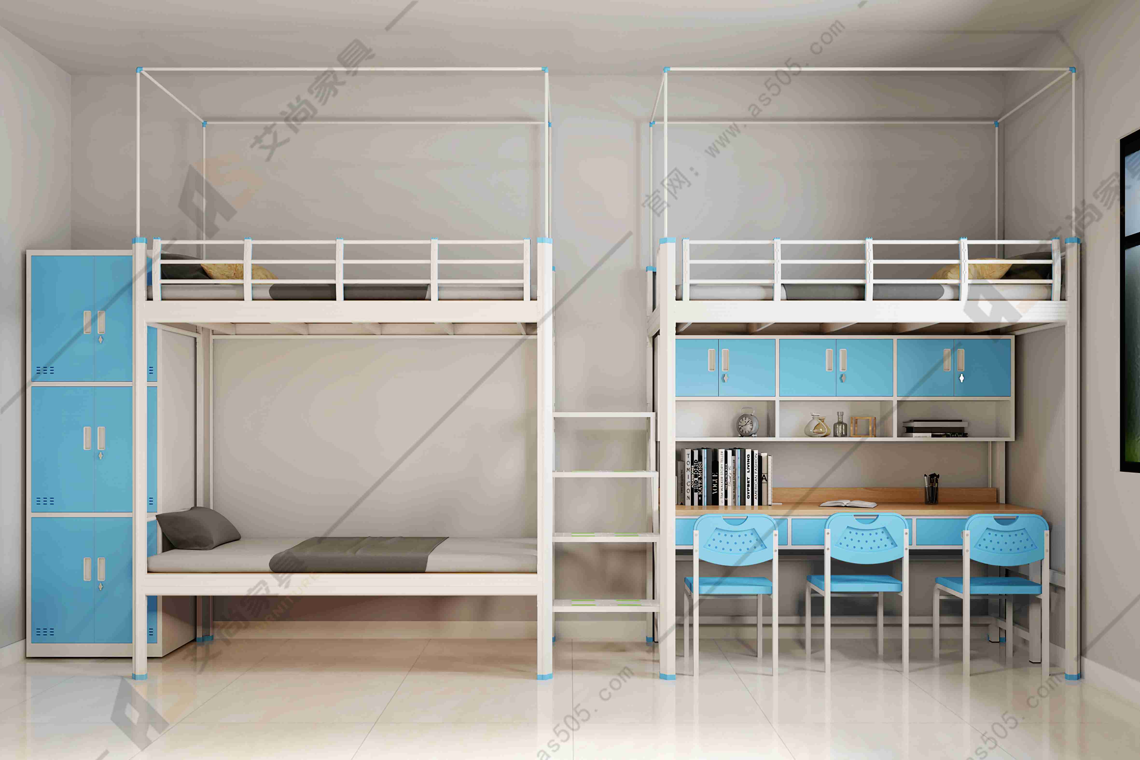 九游体育：宿舍公寓床常见的款式有哪些？(图4)