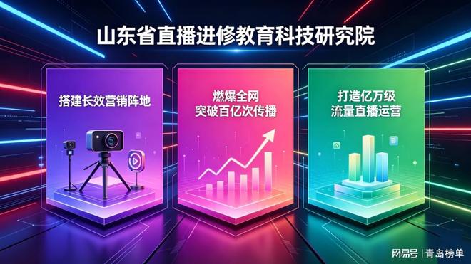 全国顶尖看山东！直播进修教育科技研究院深耕网红孵化与IP打造！(图2)
